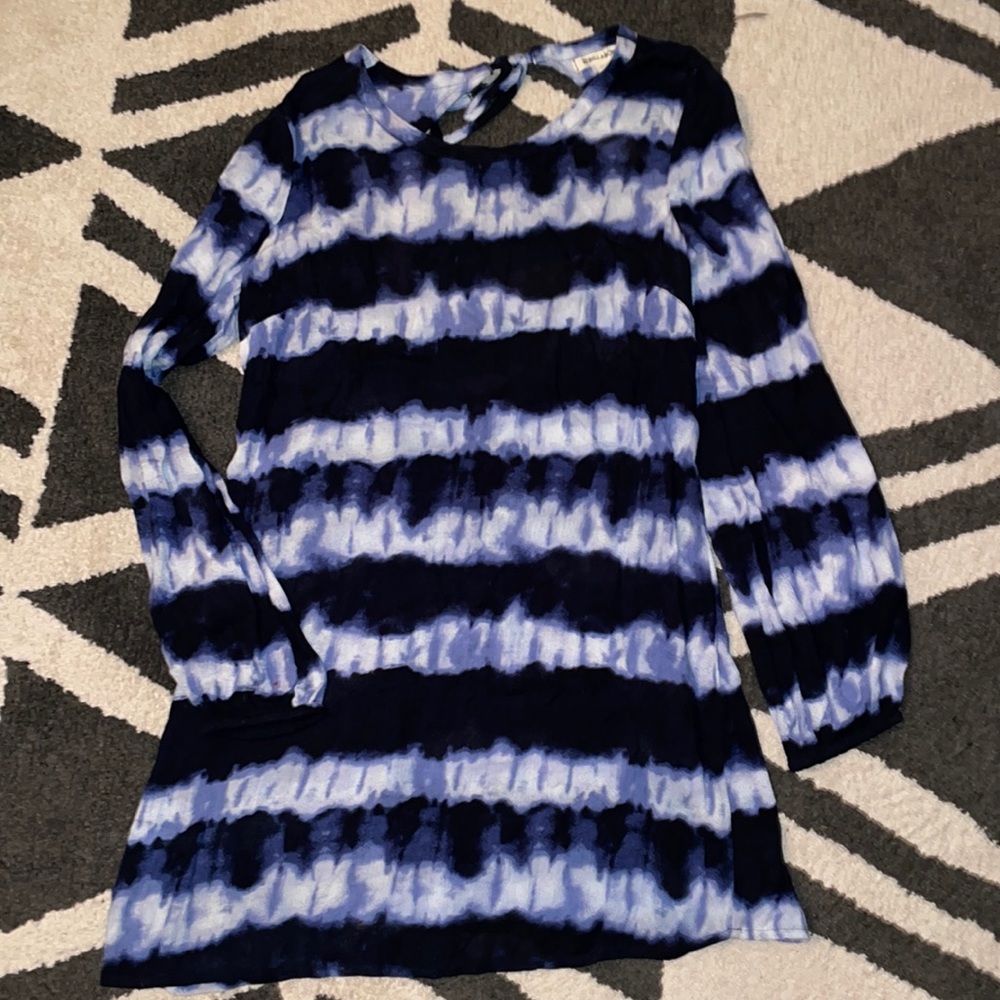Billabong Tie Dyed Open Back Dress